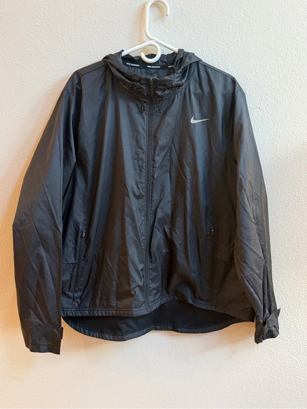 Nike Black Windbreaker